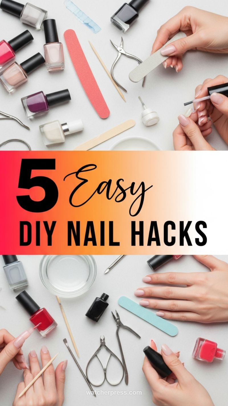 14. DIY Nail Hack Essentials