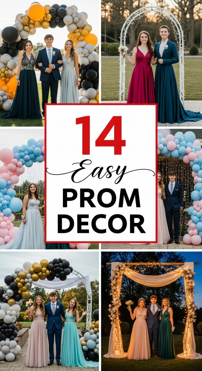14 Easy Prom Decor Photo Backdrops