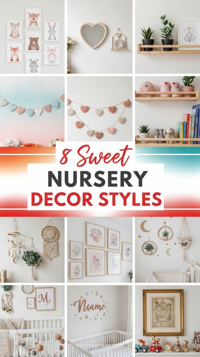 14. Gentle Nursery Decor Styles