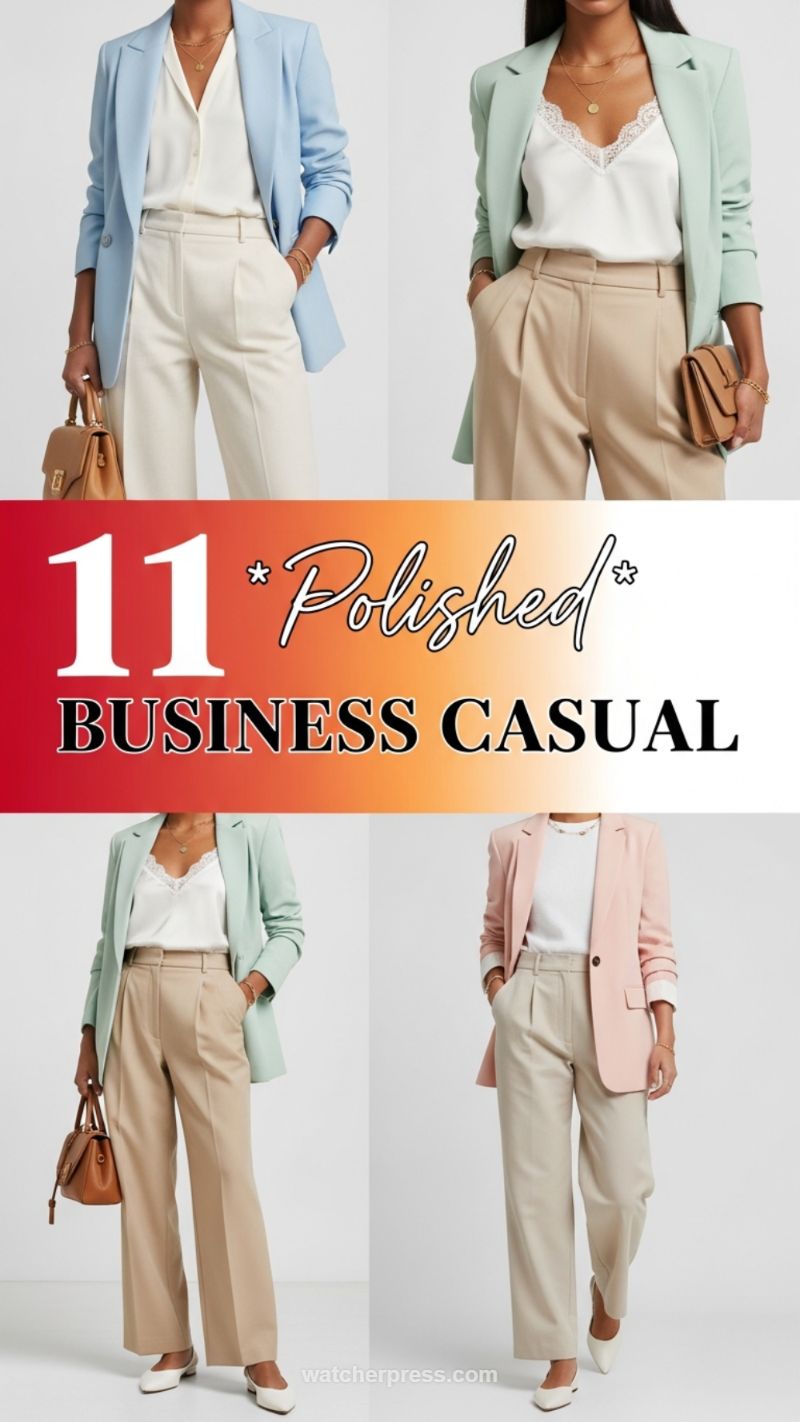 14. Polished Business Casual