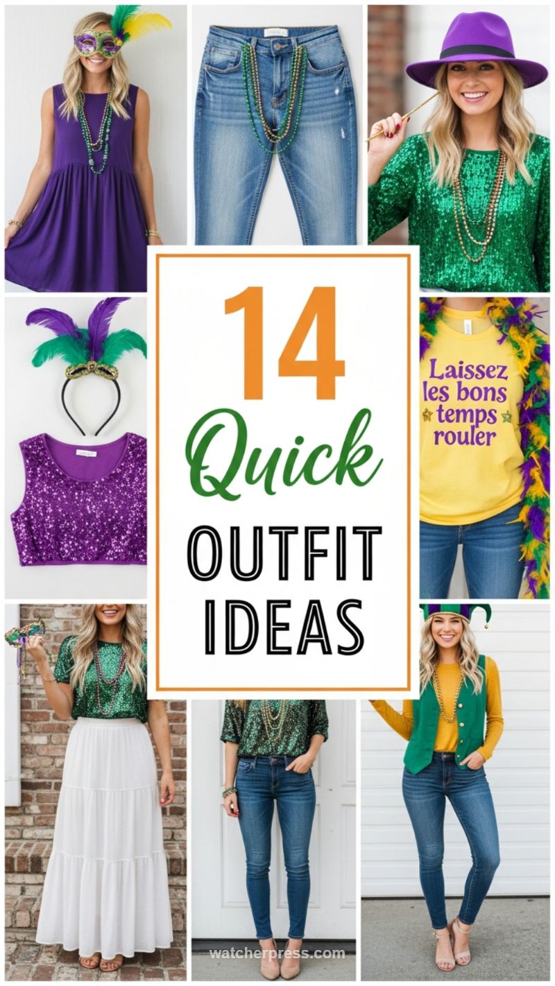 8 Crucial Spring Trends and 6 Hot Summer Styles: The Ultimate Guide to Your Seasonal Wardrobe Upgrade 14 Quick Mardi Gras Outfit Ideas for Casual Celebrations