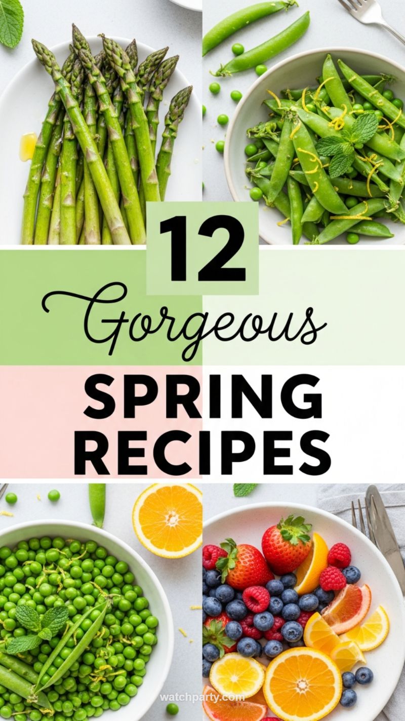 14. Seasonal Brightness: 12 Gorgeous Spring Recipes