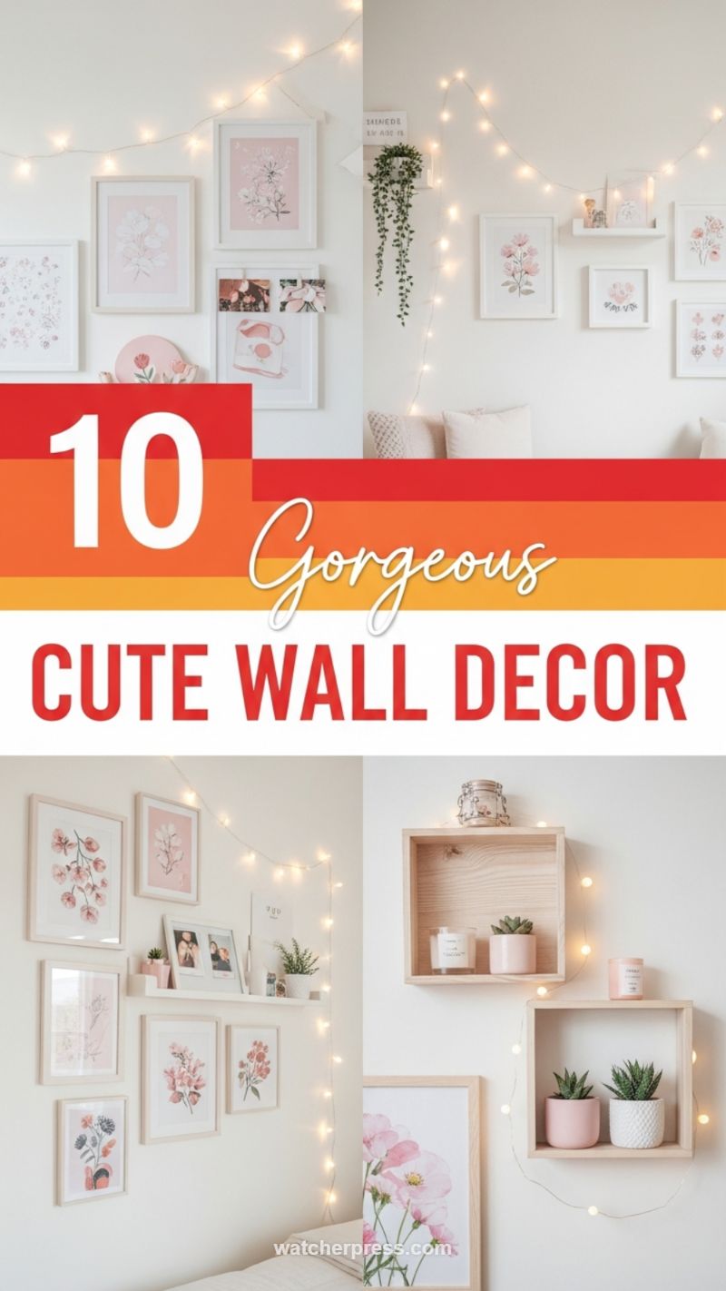 14. Soft and Feminine Decor Accents