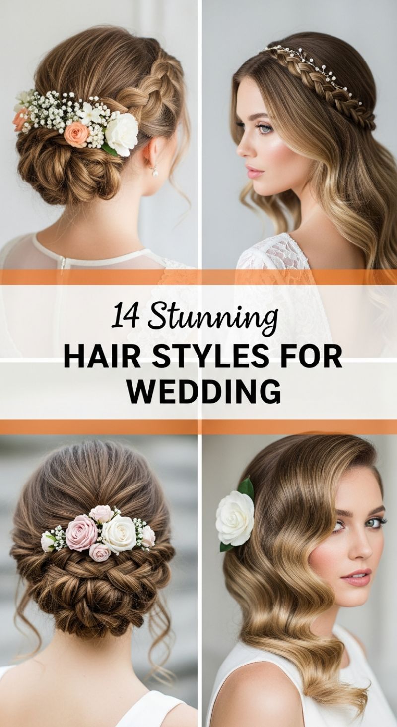 The Ultimate Hairstyle Lookbook: 100+ Stunning Ideas for Every Length, Texture, and Occasion 14 Stunning Hair Styles for Wedding