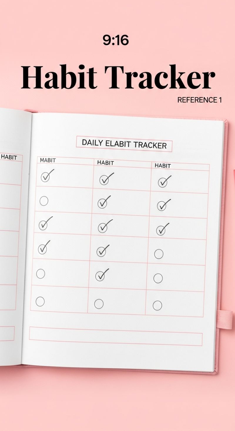 14. Track Progress and Form Habits with a Daily Habit Tracker
