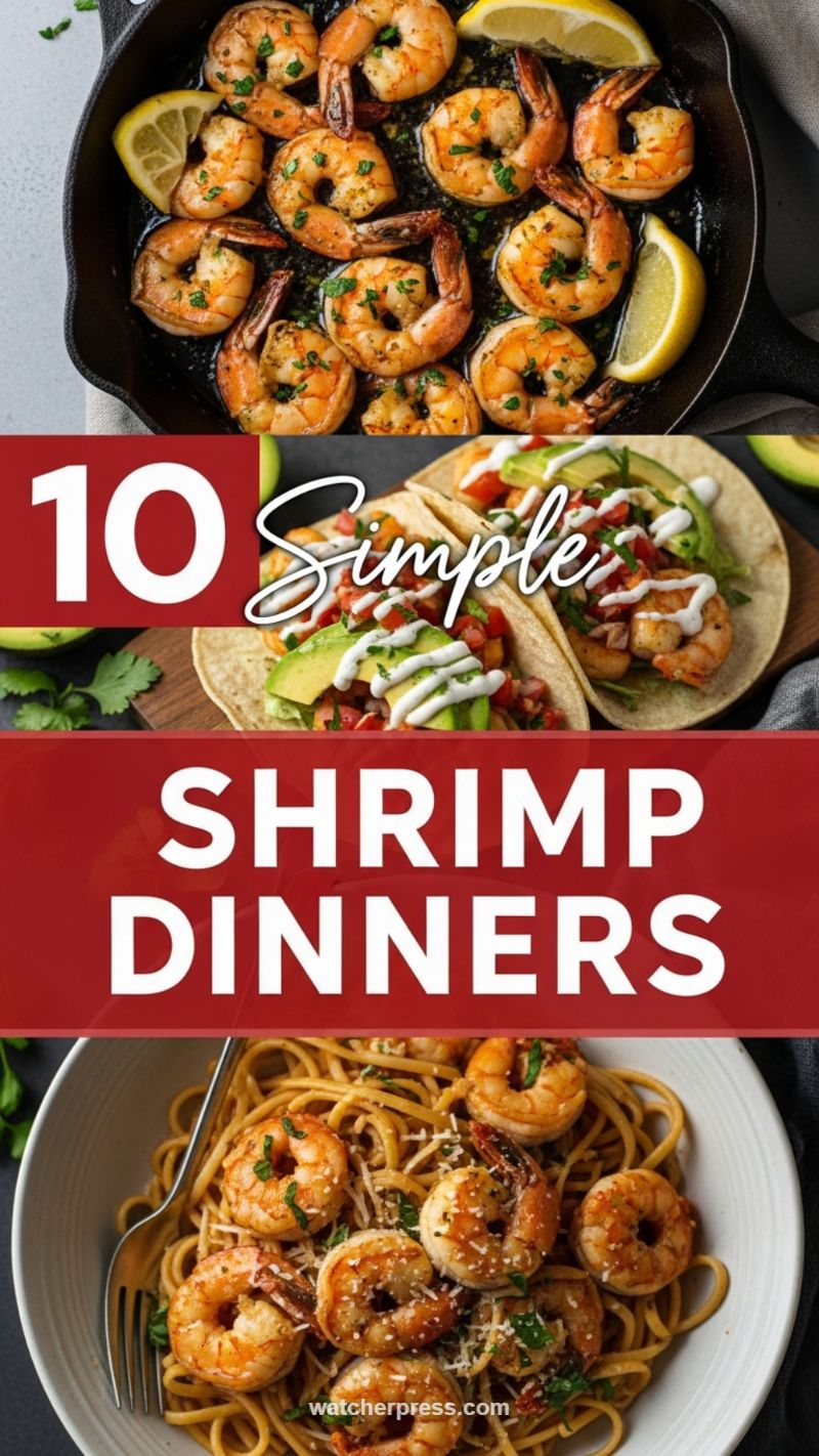 15. 10 Simple Shrimp Dinners: Speedy Protein Power