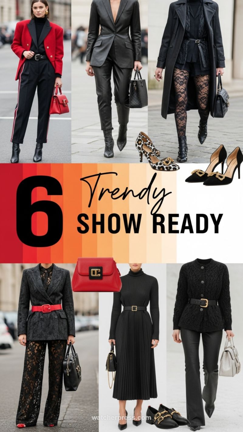 15. 6 Trendy Show Ready Looks