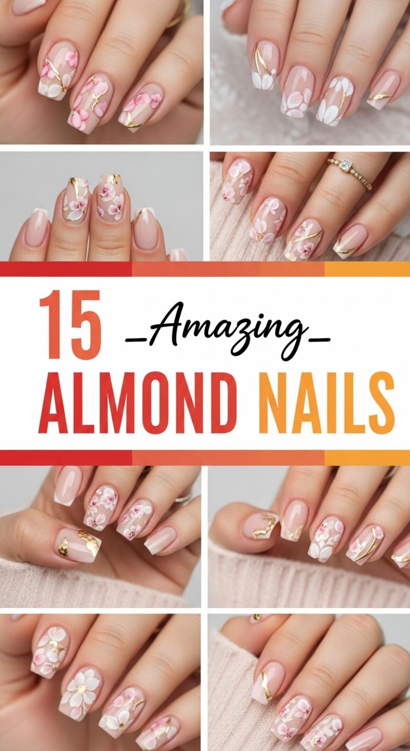 15 Amazing Almond Nails