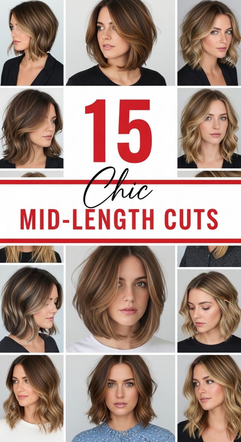 15 Chic Mid-Length Cuts