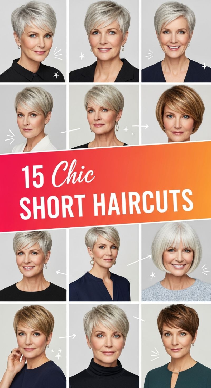 15 Chic Short Haircuts