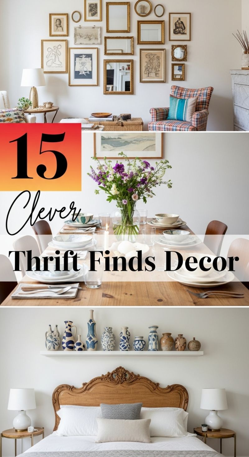 15 Clever Thrift Finds Decor Transformations