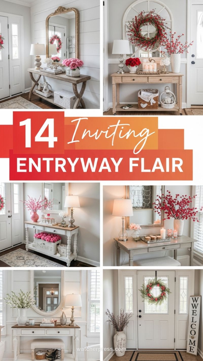15. Defining the Entryway with Antiques