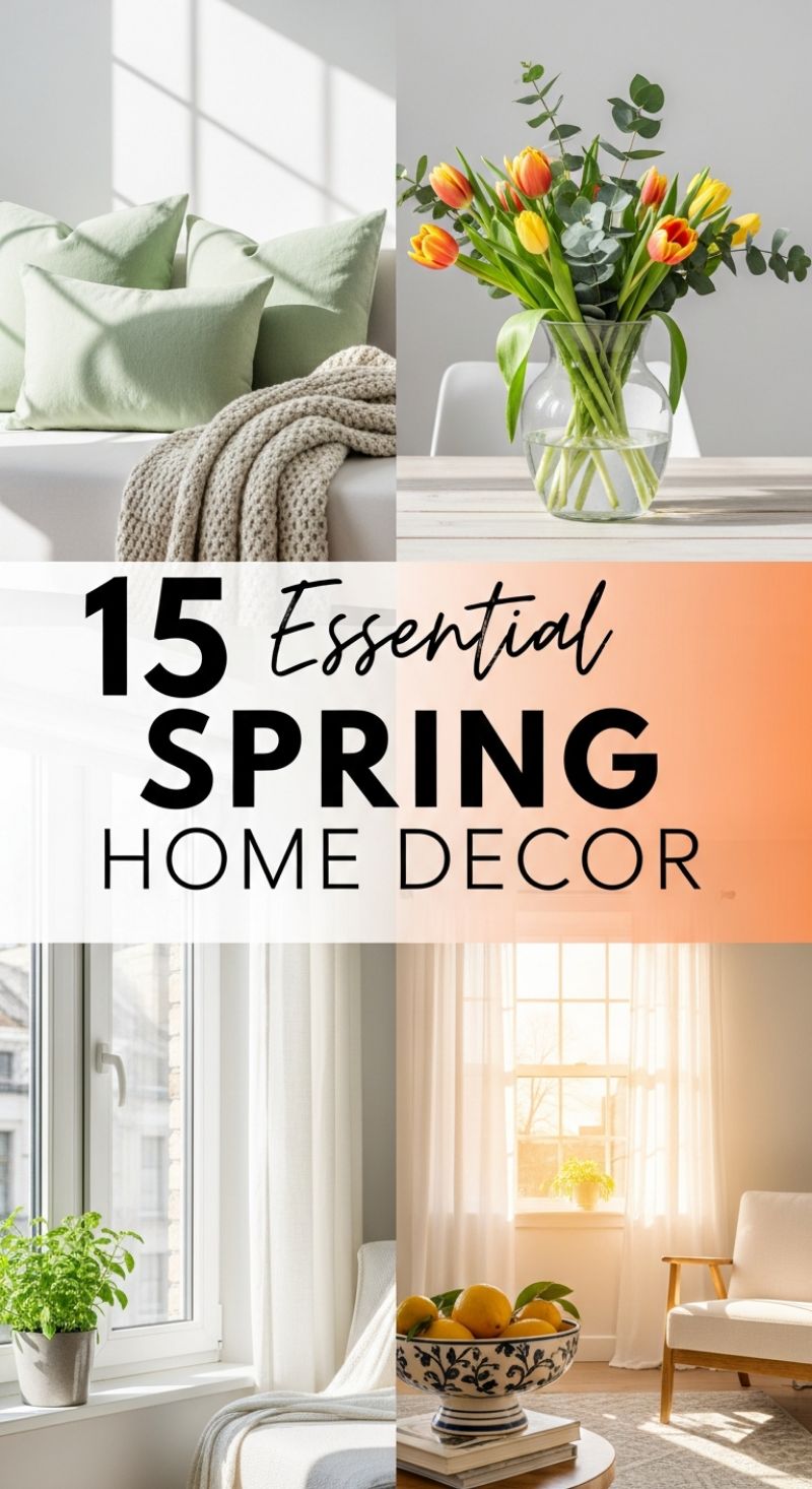 15 Essential SPRING HOME DECOR