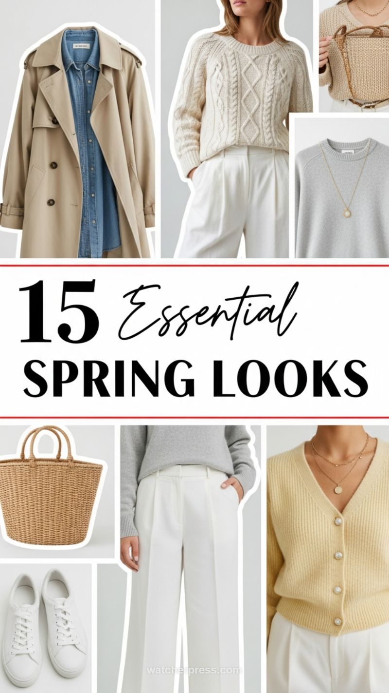 8 Crucial Spring Trends and 6 Hot Summer Styles: The Ultimate Guide to Your Seasonal Wardrobe Upgrade 15 Essential Spring Looks in Neutral Tones