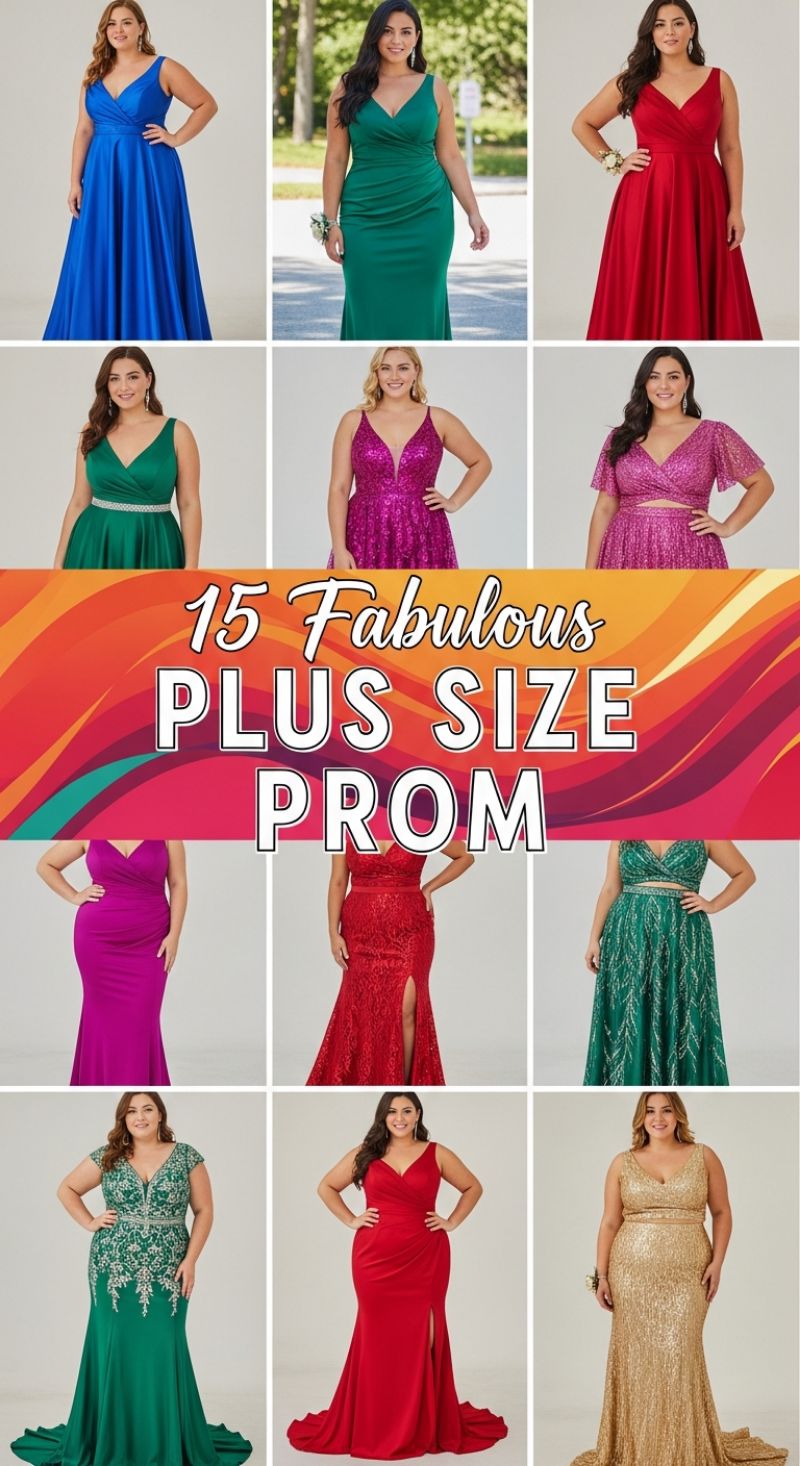 15 Fabulous PLUS SIZE PROM