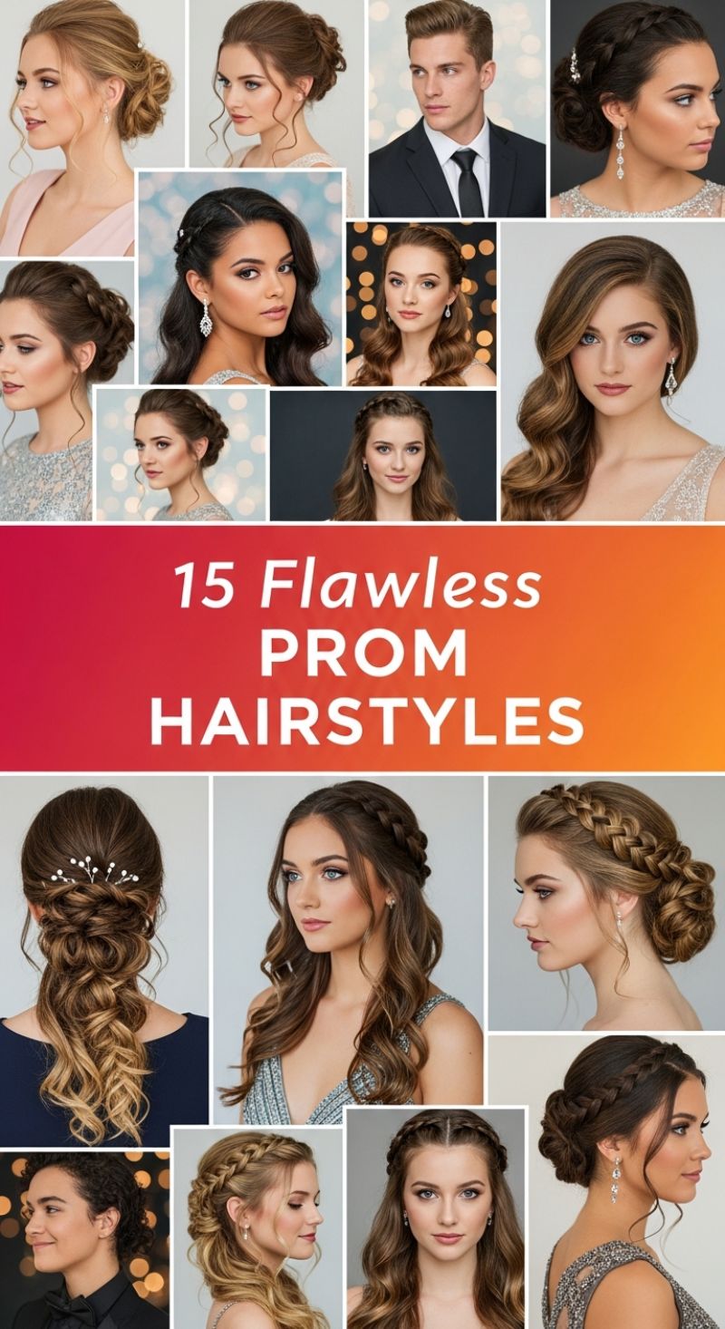 15 Flawless PROM HAIRSTYLES