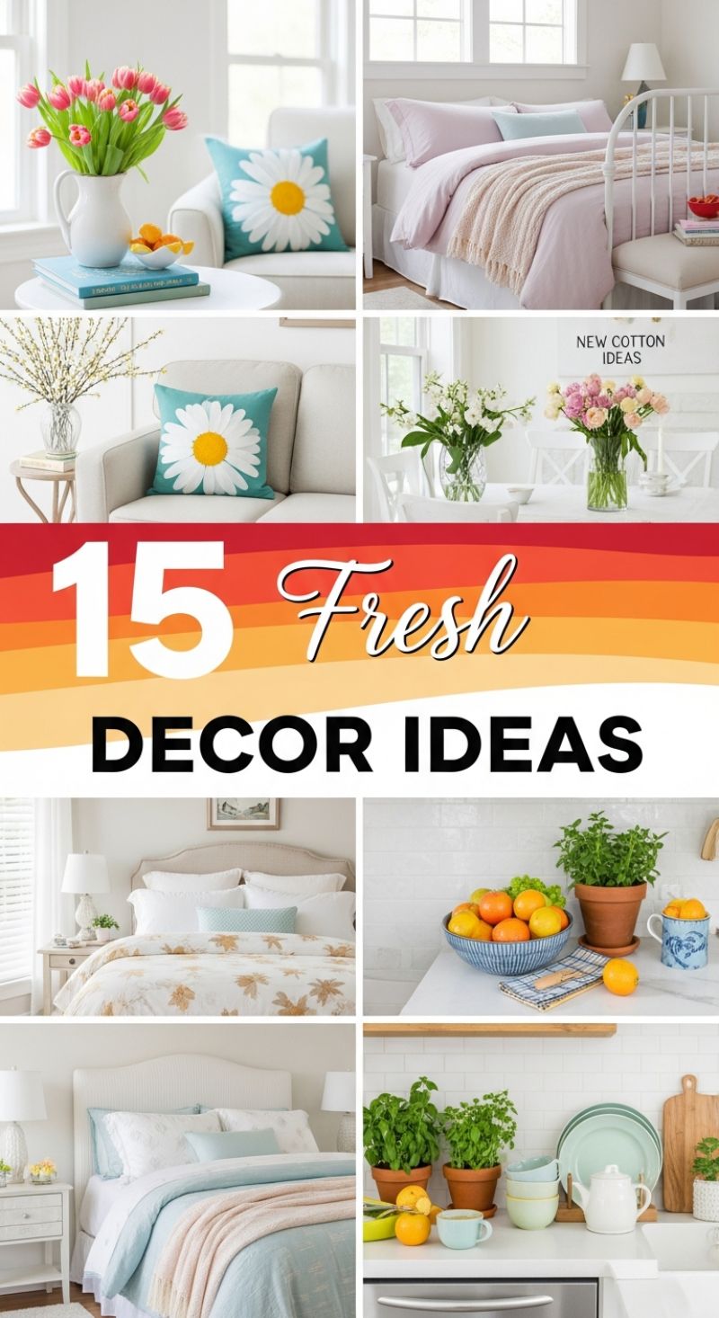 15 Fresh Decor Ideas