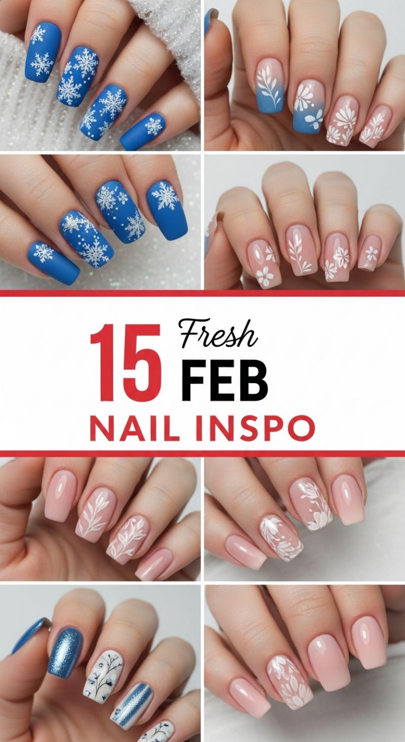 15 Fresh FEB Nail Inspo