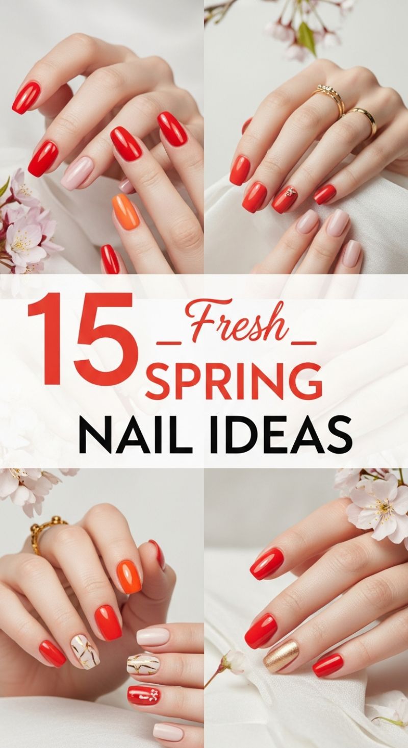 15 Fresh SPRING NAIL IDEAS