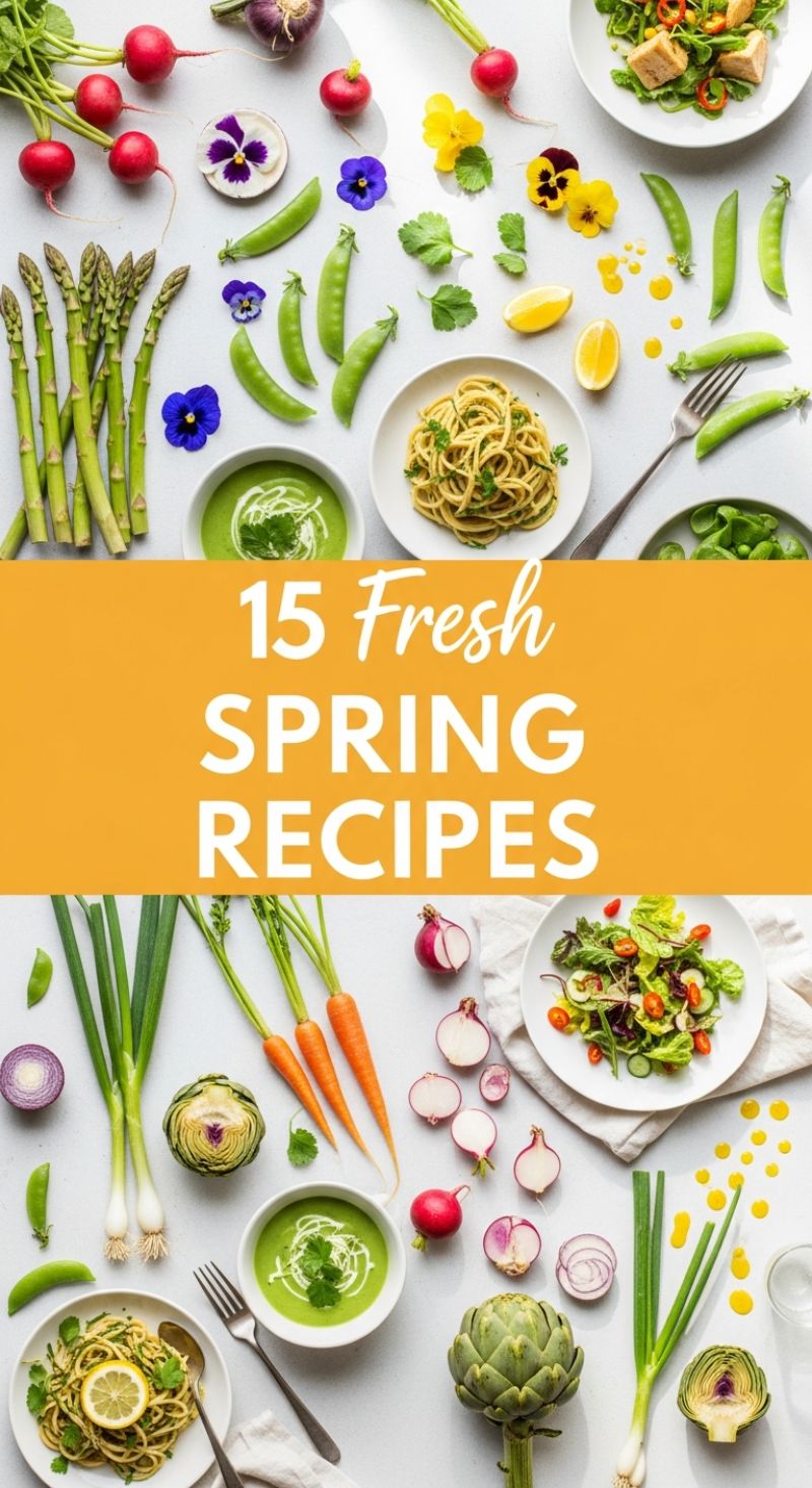 15 Fresh SPRING RECIPES