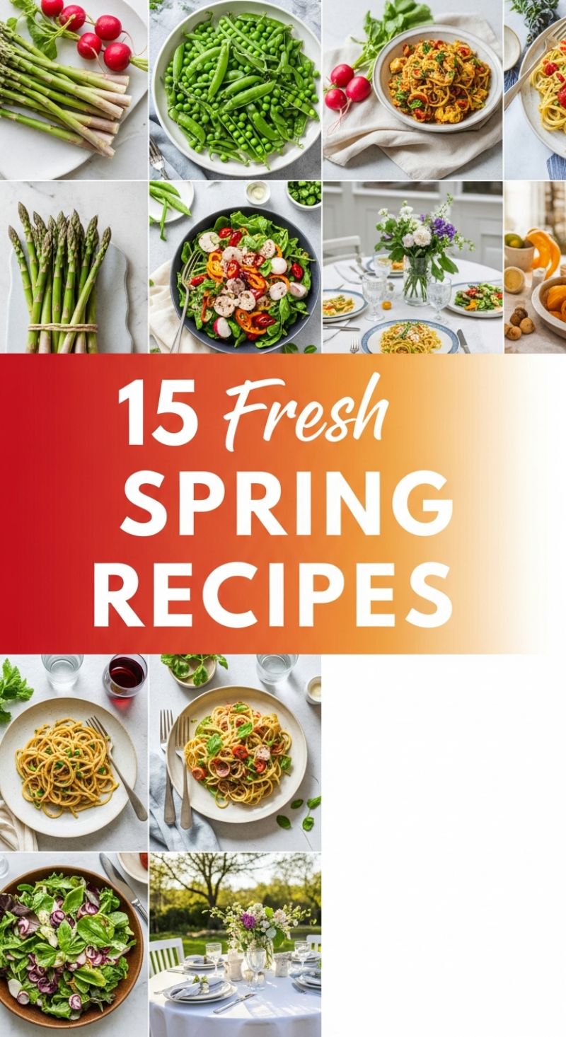 15 Fresh SPRING RECIPES