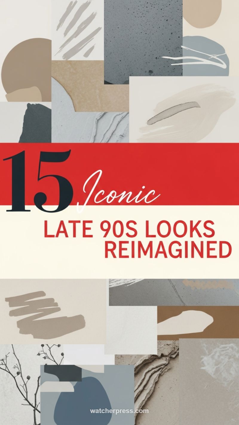 15 Iconic Late 90s Looks Reimagined
