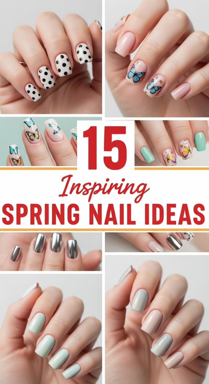 The Ultimate Seasonal Nail Guide: 100+ Must-Try Spring and Summer Manicure Designs 15 Inspiring Spring Nail Ideas