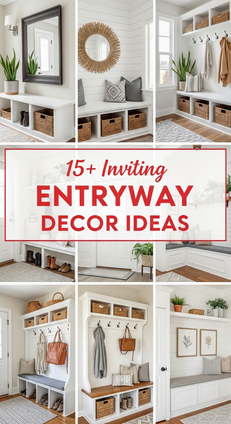 15+ Inviting ENTRYWAY DECOR IDEAS