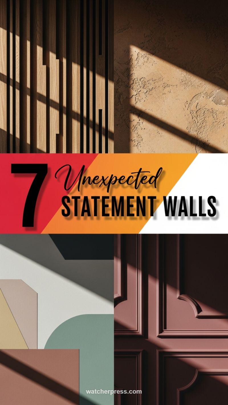 15. Materials for Unexpected Statement Walls
