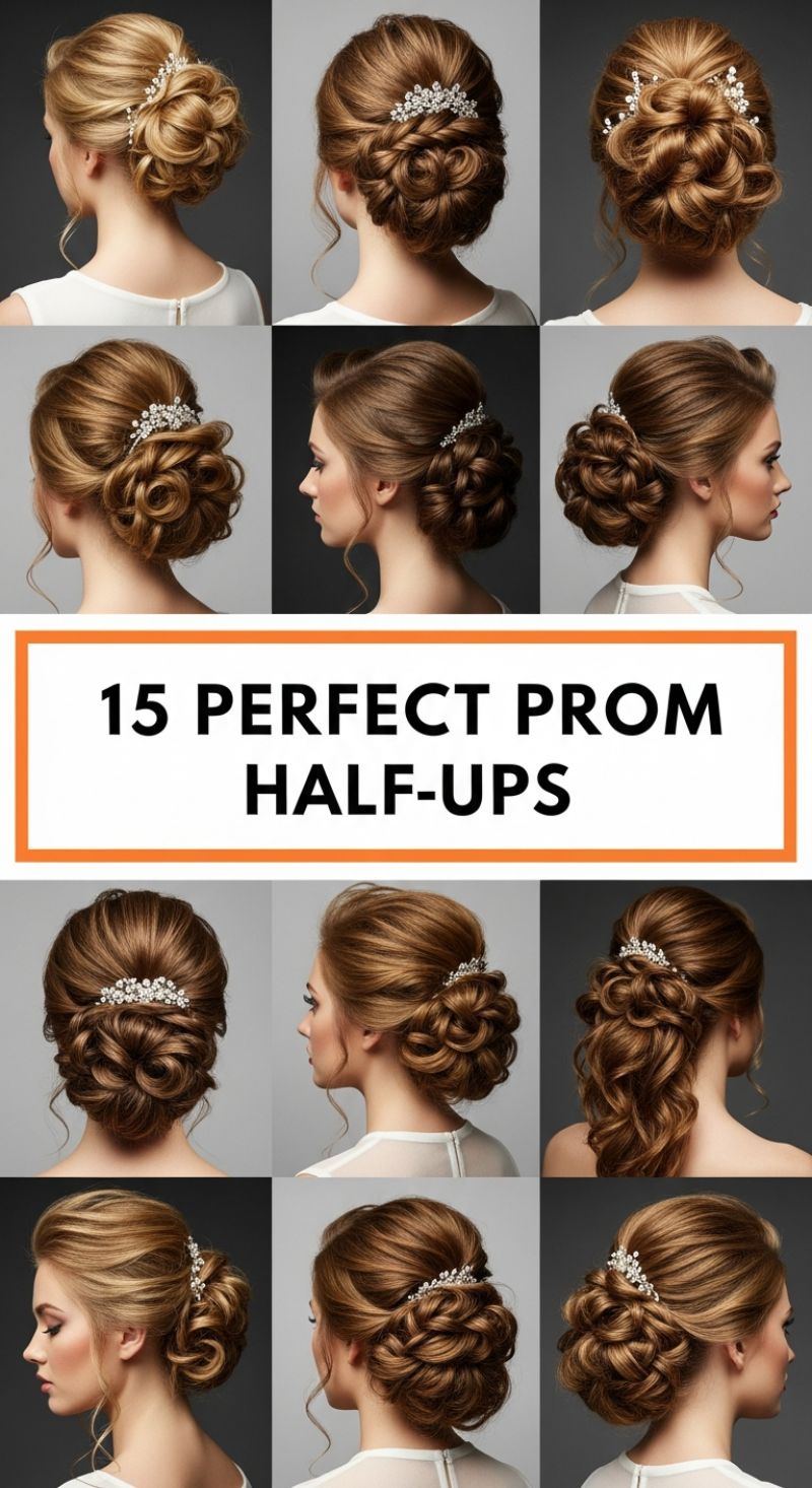 15 PERFECT PROM HALF-UPS