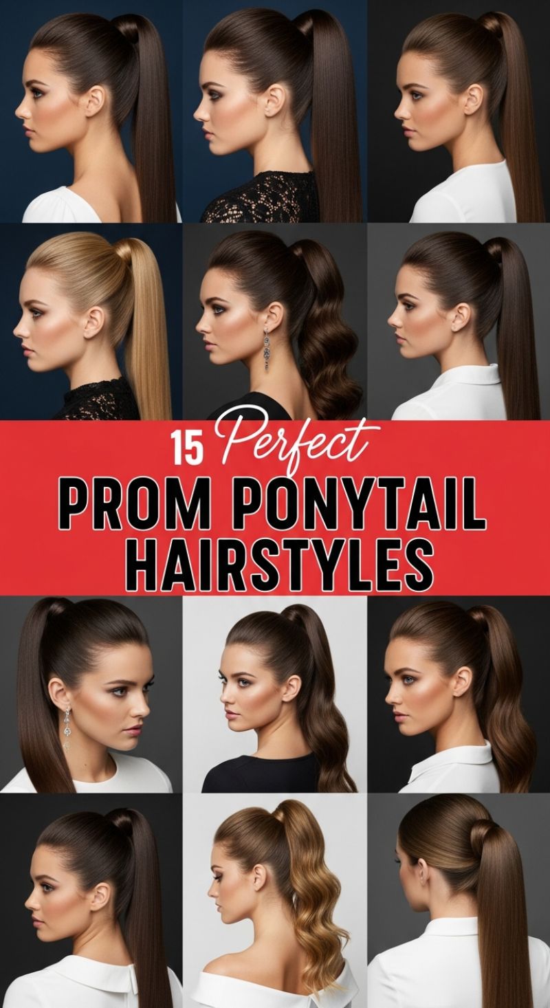 15 Perfect Prom Ponytail Hairstyles