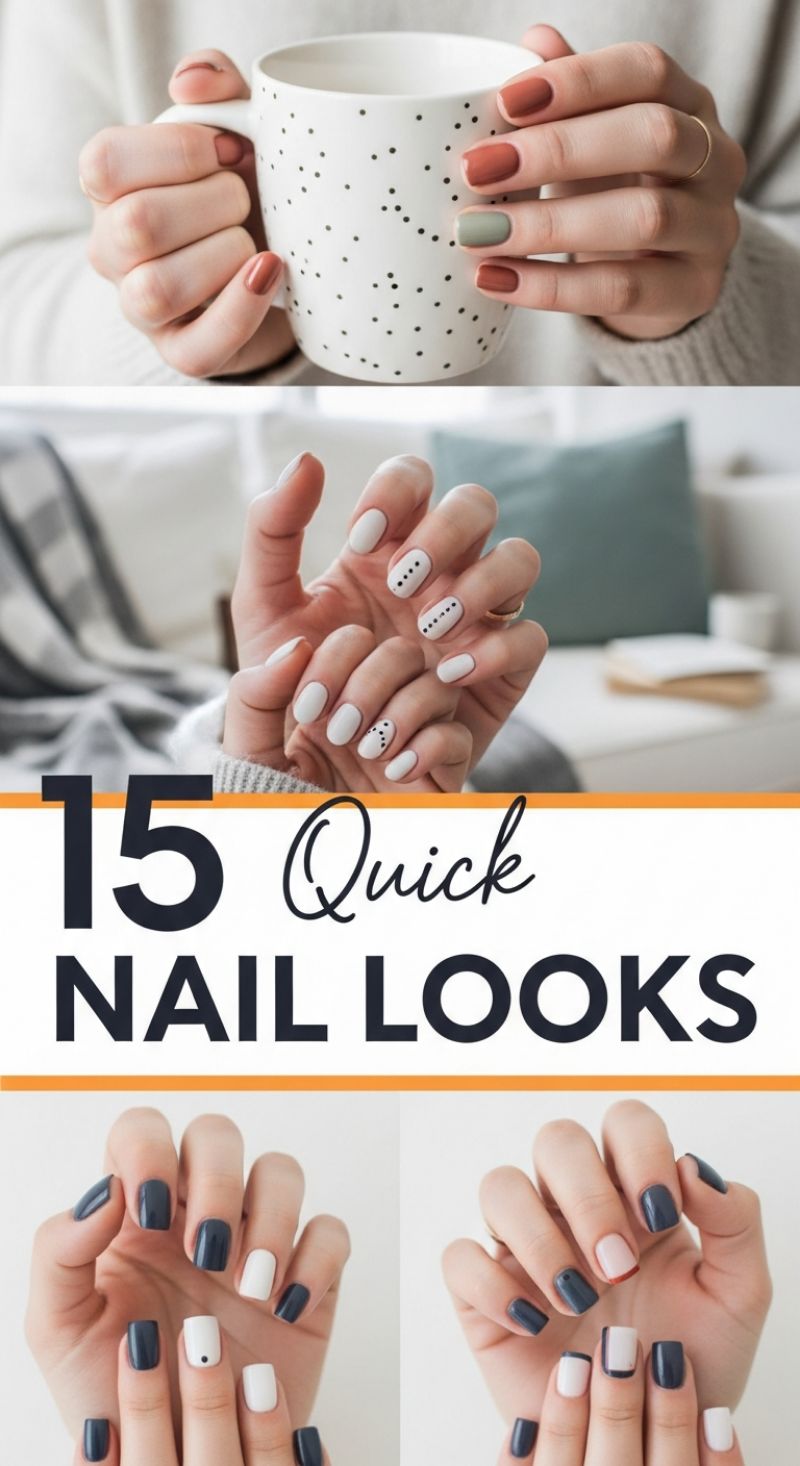 15 Quick and Chic Minimalist Nail Looks