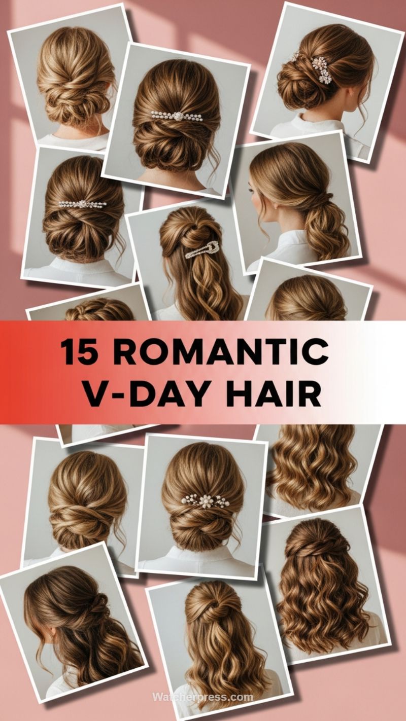 15 Romantic Event Hairstyles: Mastering Updos and Half-Up Styles