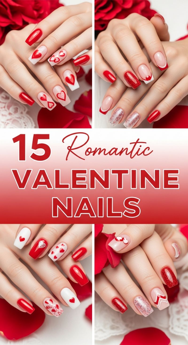15 Romantic Valentine Nails