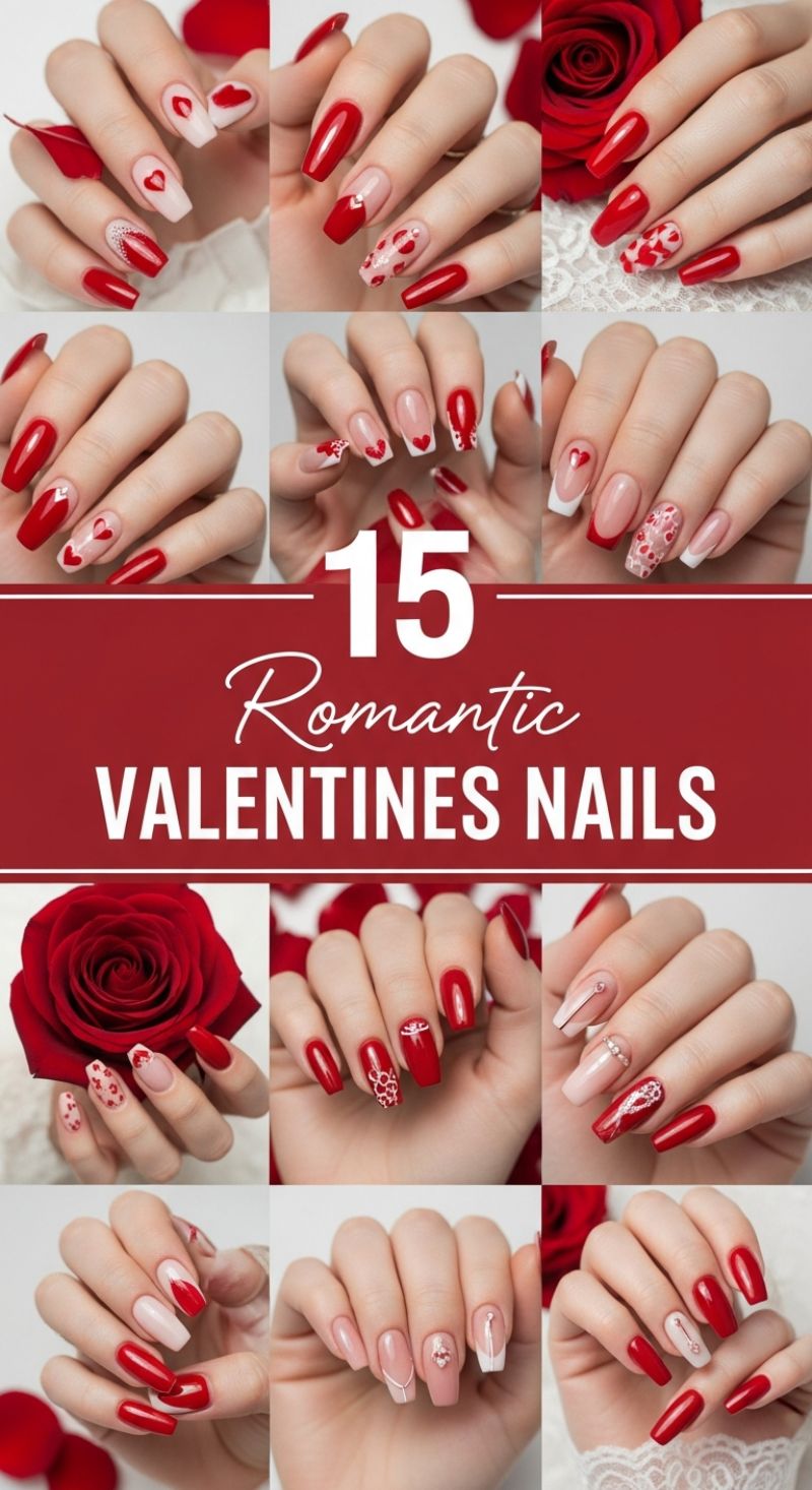 15 Romantic VALENTINES NAILS