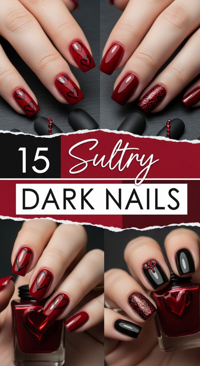 15 Sultry Dark Nails