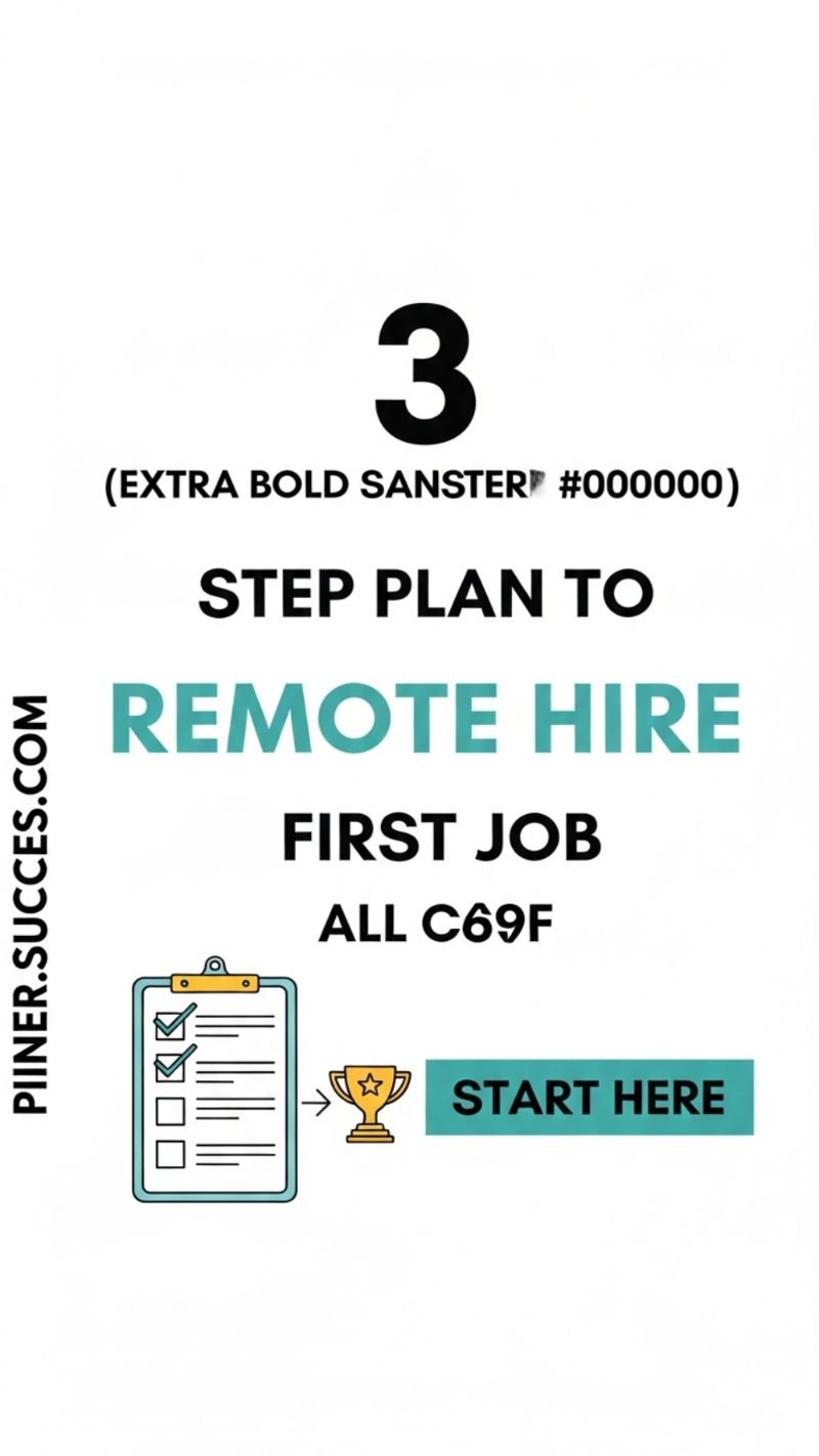 The 21 Quick Weekend Gigs That Pay Teens $200+ (Start Earning Fast Cash Today) 15. The 3-Step Remote Job Application Plan