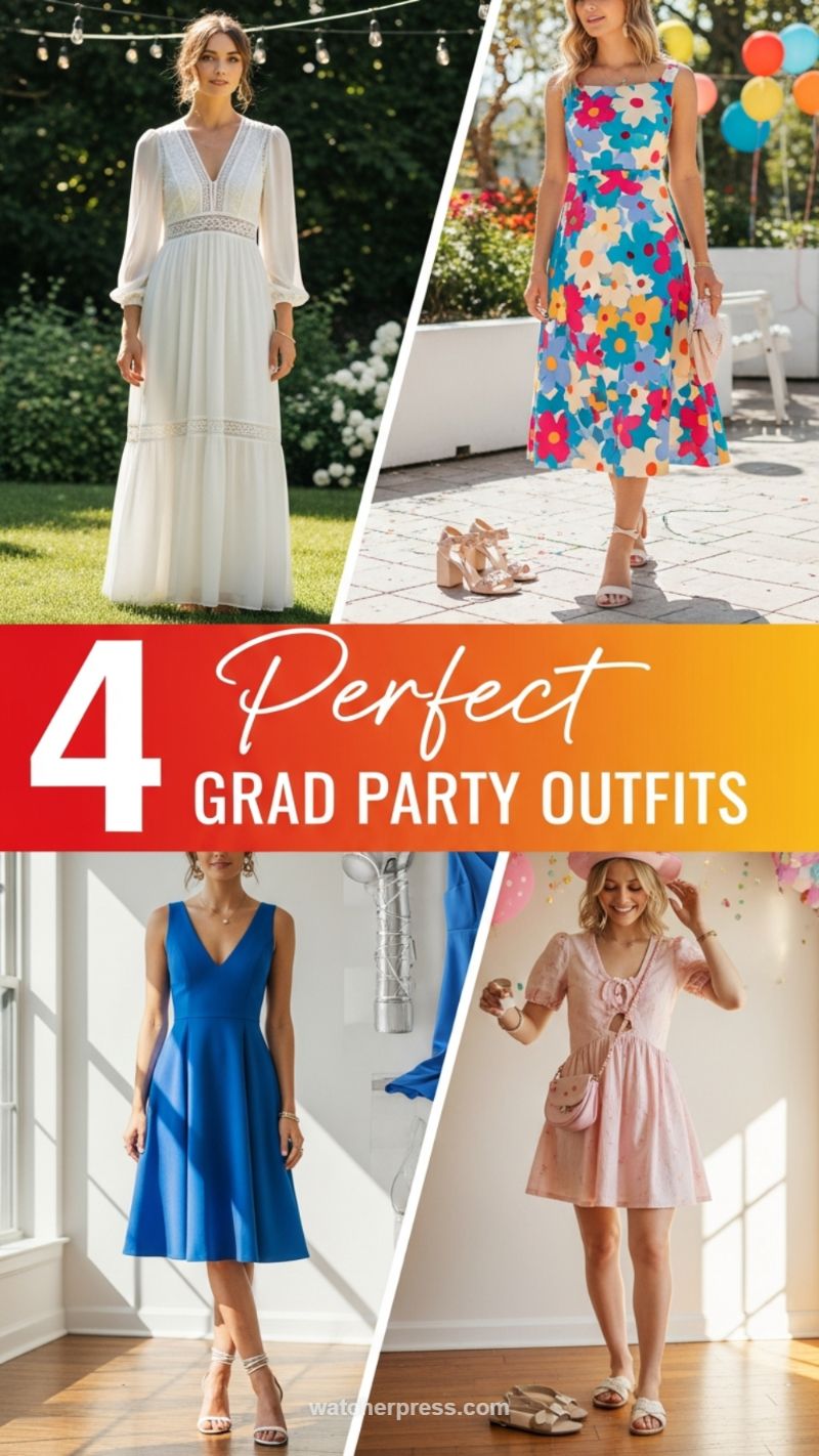 15. The Hostess Look: 4 Perfect Grad Party Outfits