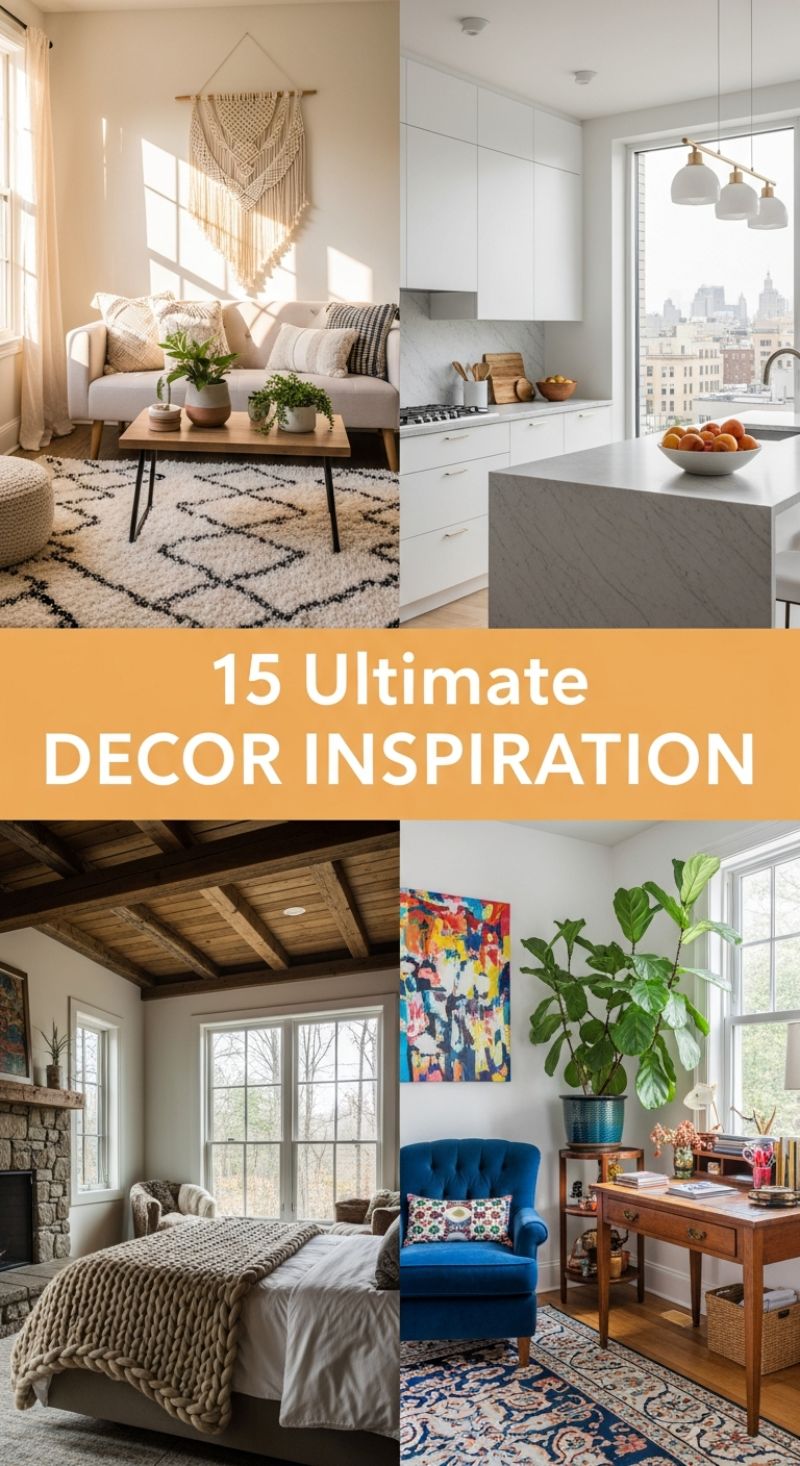 15 Ultimate DECOR INSPIRATION