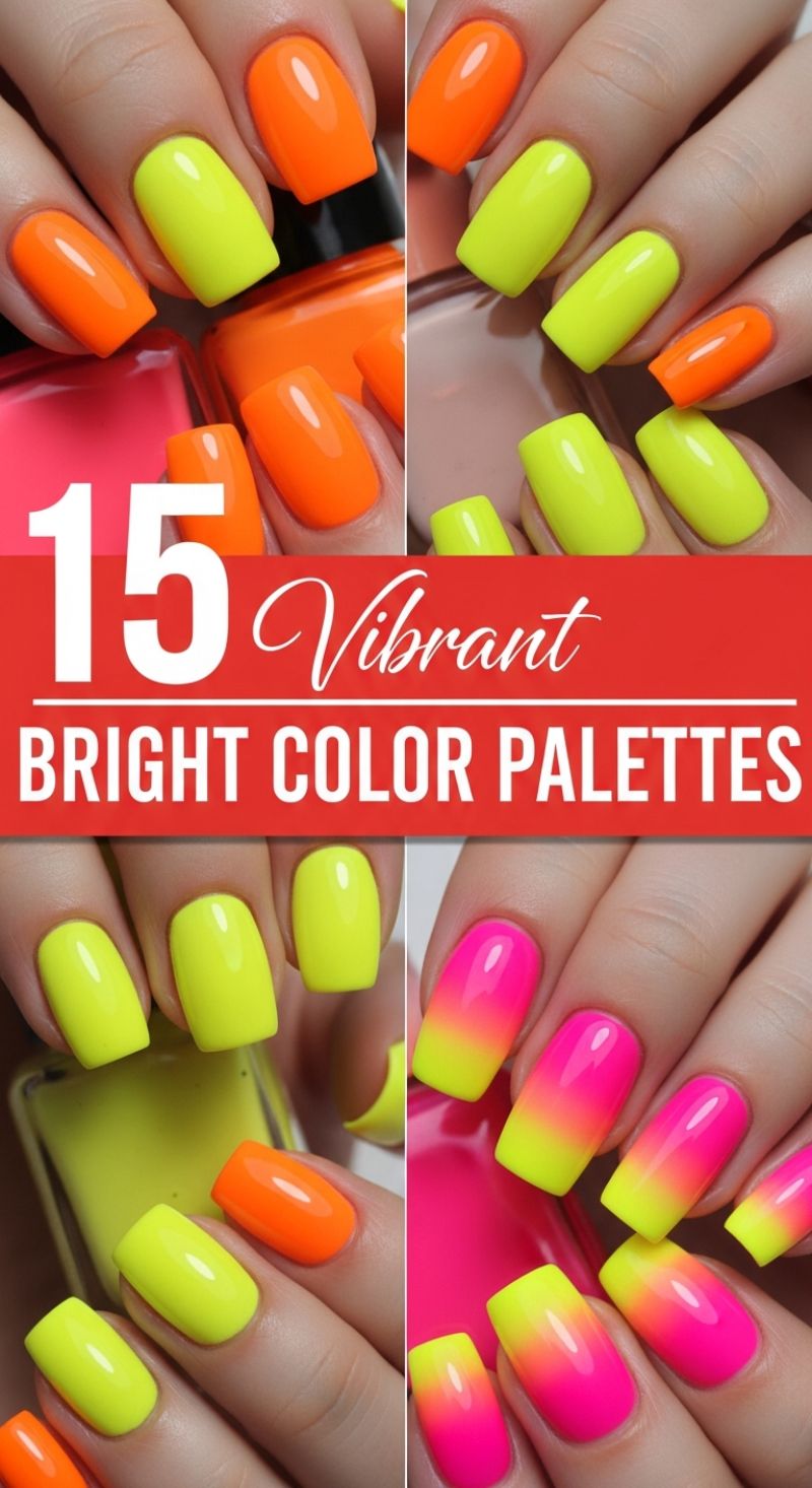 15 Vibrant Bright Color Palettes