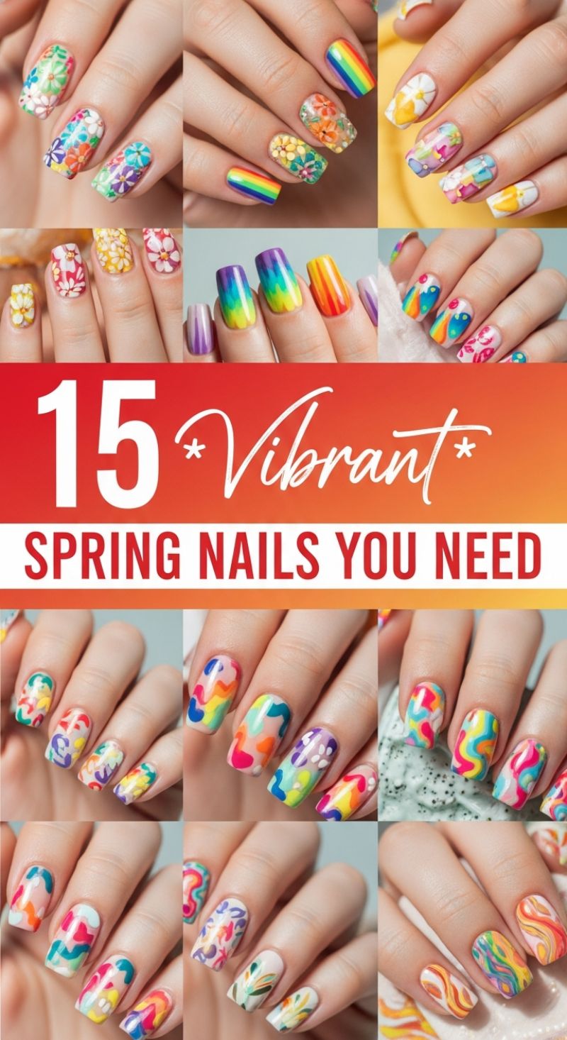15 Vibrant Spring Nails You Need