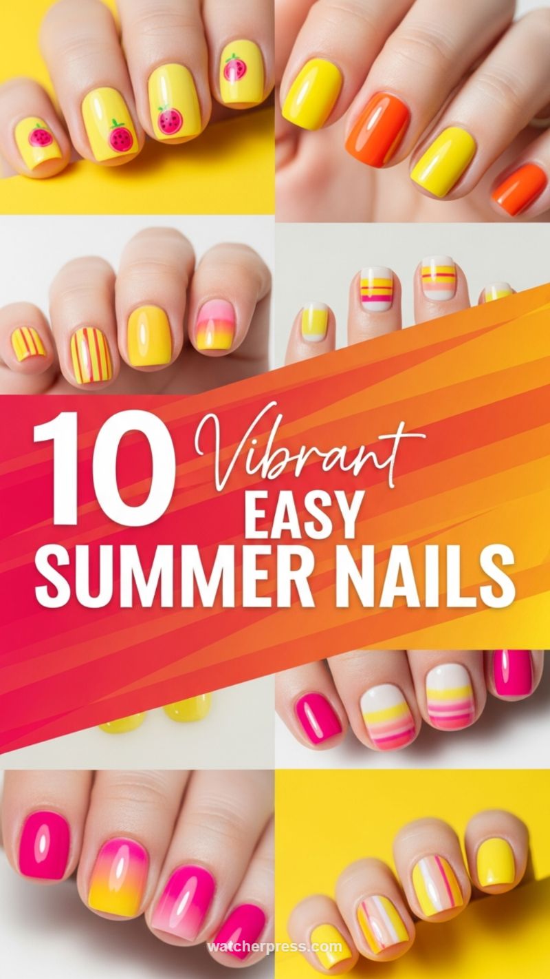 15. Vibrant Summer Brights (The Anti-Valentine Palette)