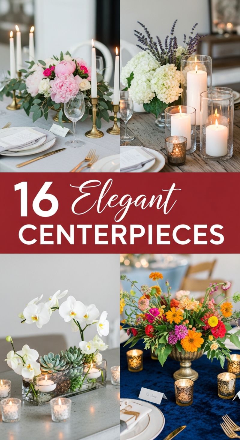 16 Elegant Centerpieces