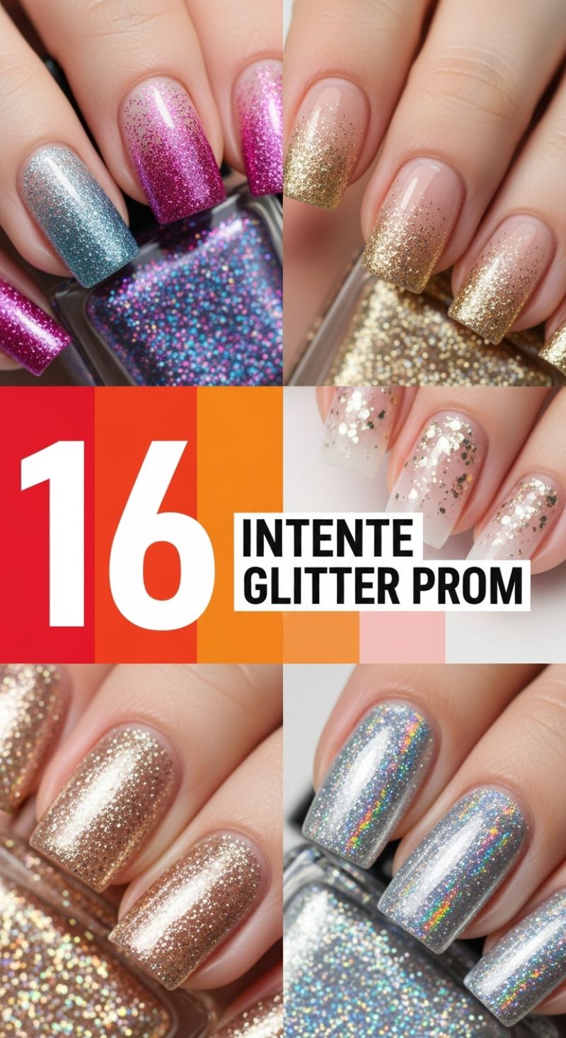 16 Intentional Glitter Prom Looks