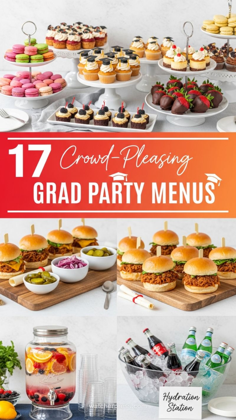 16. Menu Planning: 17 Crowd-Pleasing Grad Party Menus