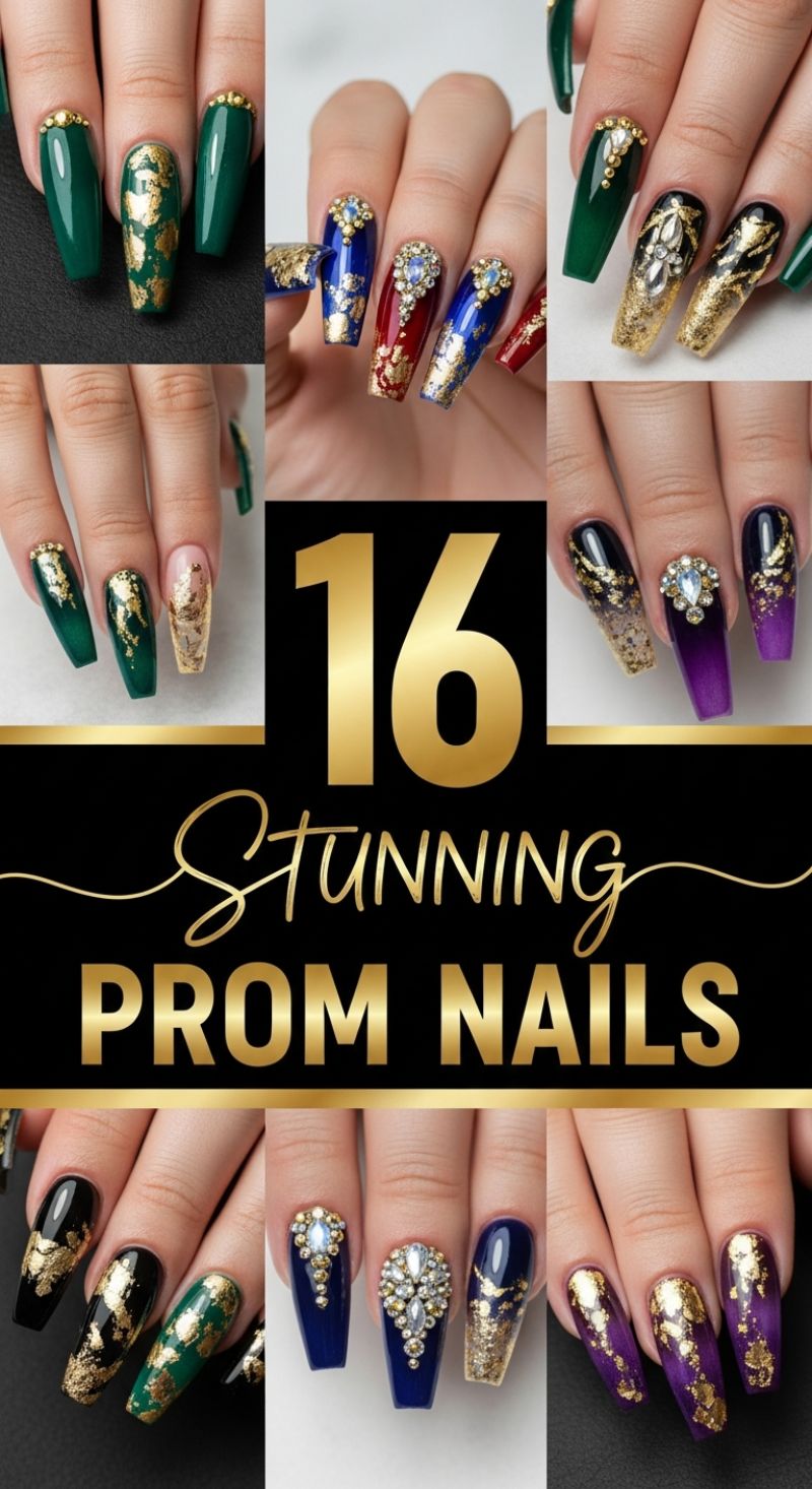 16 Stunning Prom Nails