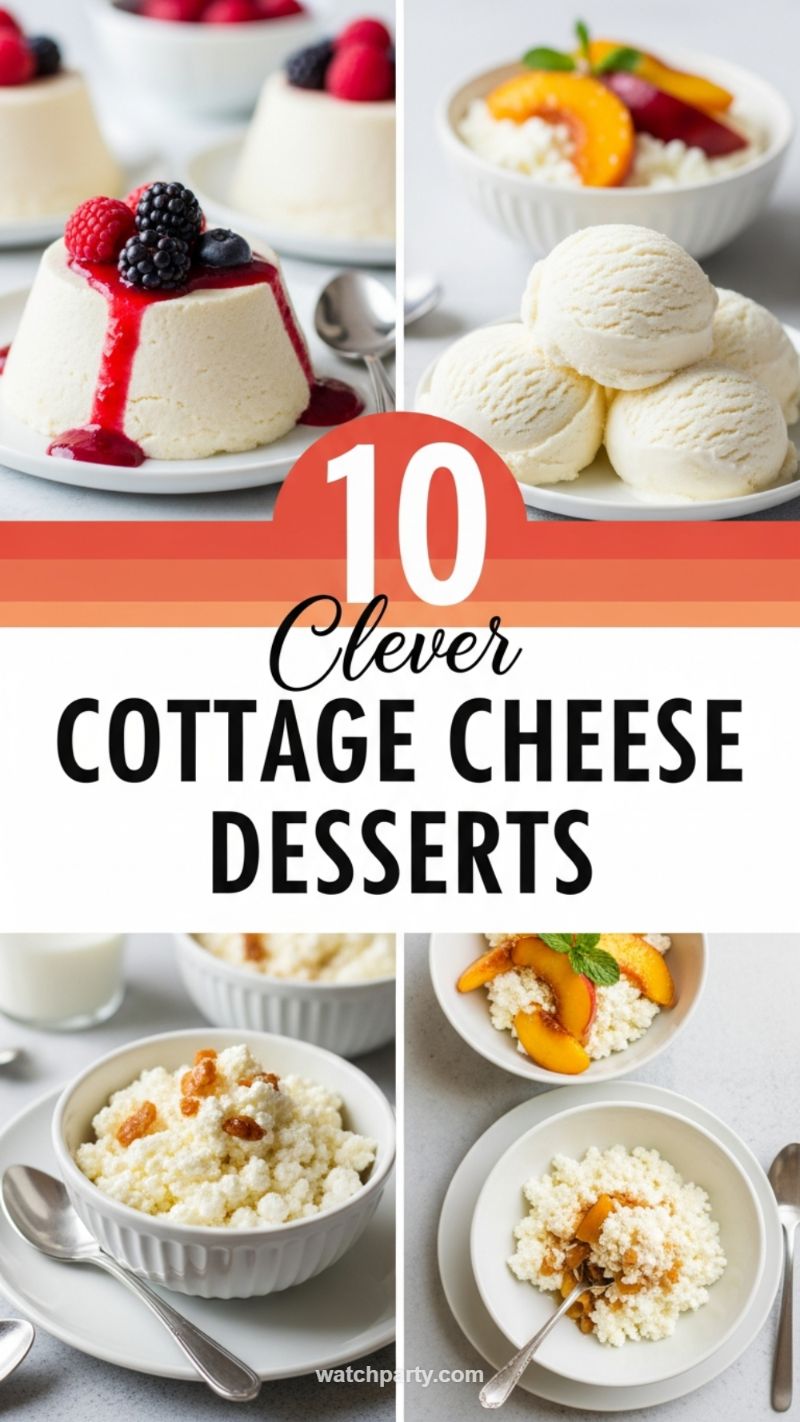 16. Unexpected Indulgence: 10 Clever Cottage Cheese Desserts
