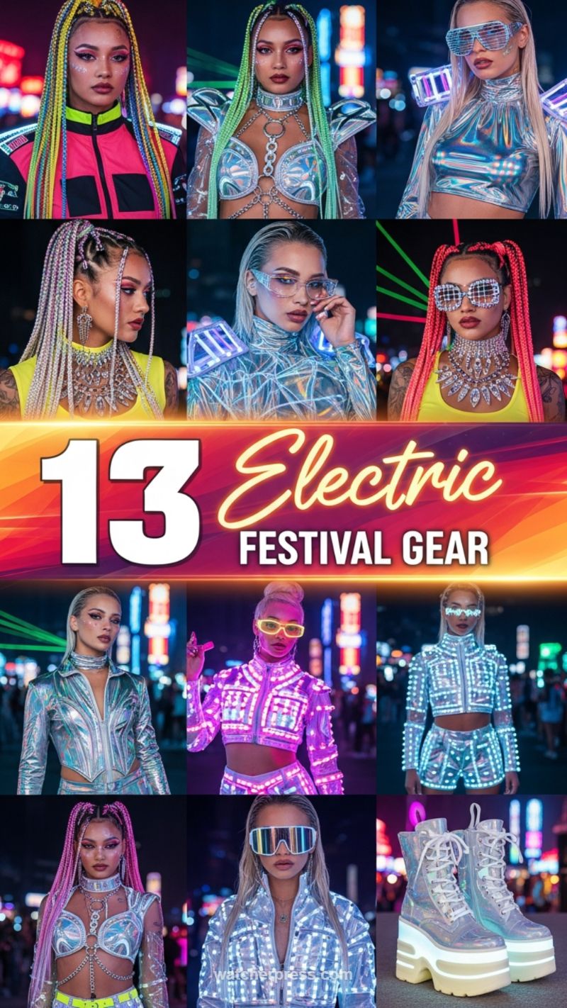 17. 13 Electric Festival Gear Looks