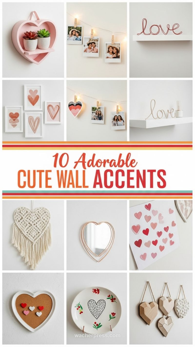 17. Adorable, Minimalist Wall Accents