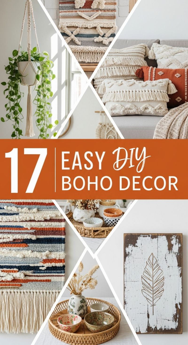 17 EASY DIY BOHO DÉCOR